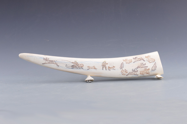 海象牙刻绘艺术1