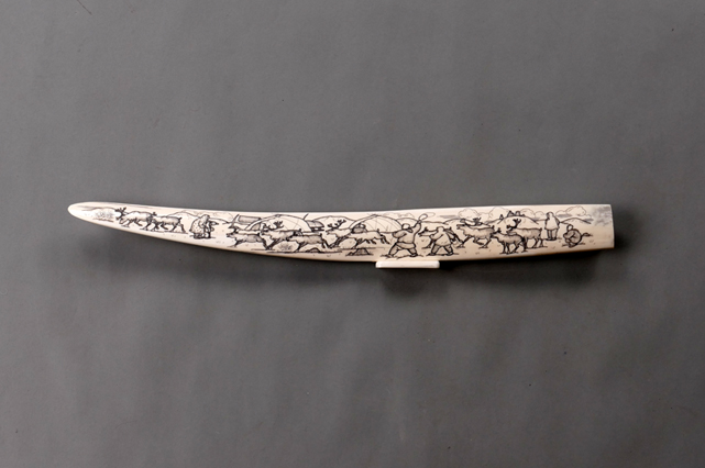 海象牙刻绘艺术2