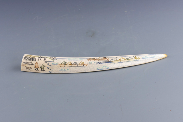 海象牙刻绘艺术4