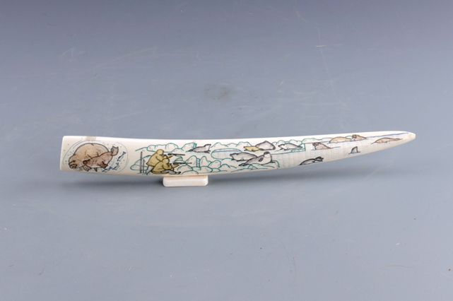 海象牙刻绘艺术5