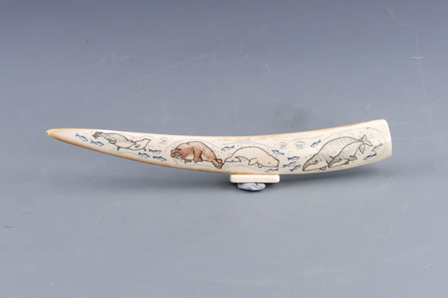 海象牙刻绘艺术6